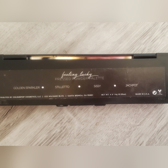 💚5/$25 Colourpop Wilson Gabrielle Pressed Eyeshadow Palette Neutral Gold - Picture 5 of 6